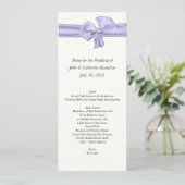 Menu Tableau Mariage mince personnalisé (Debout devant)