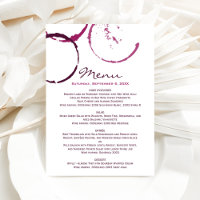 Tache de vin de Bourgogne rustique pour mariage