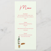 Menu Taco et Mezcal (Devant)