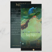 Menu Tarot Enchanté Nuit Envoûtante (Devant / Derrière)