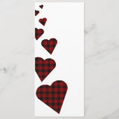 Menu Tartan rouge (Dos)