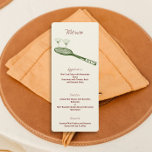 Menu Tennis et Martini Party<br><div class="desc">Élevez votre événement avec notre menu Tennis et Martini Party chic. Parfait pour les amateurs de tennis et de martini, ce menu magnifiquement conçu présente de charmantes illustrations de raquettes de tennis et de lunettes à martini, capturant le plaisir et la sophistication de votre célébration. Conçu à partir de matériaux...</div>