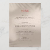 Menu Terre cuite et sable élémentaire (Devant)