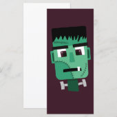 Menu Tête de monstre de Frankenstein (Devant / Derrière)