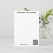 Menu Texte d'information et couleurs personnalisés du m (Debout devant)