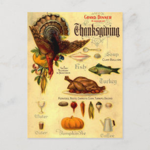 Menu Thanksgiving