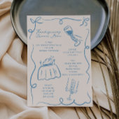 Menu Thanksgiving main Whimsical