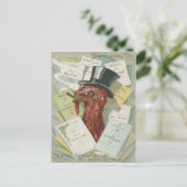 Menu Thanksgiving Top Chapeau Turquie (Debout devant)