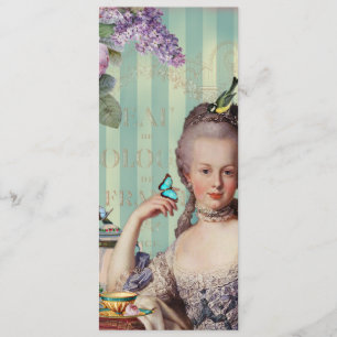 Menu Thé au Petit Trianon