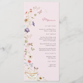 Menu Thé Fête des mariées (Devant)