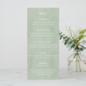 Menu Thème Feuille Eucalyptus (Debout devant)