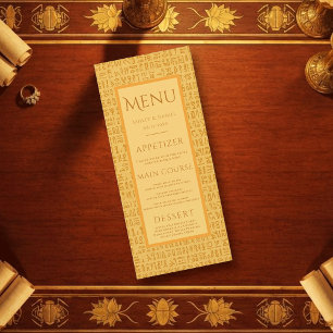 Menu Thèmes Hiéroglyphiques de l'Égypte Ancienne Mariag