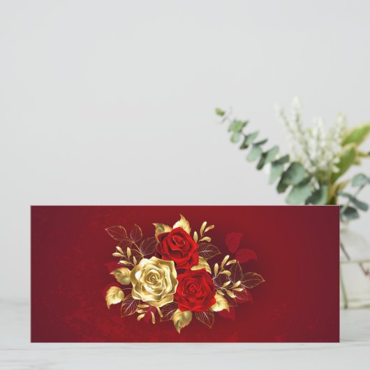 Menu Three Jewelry Roses (Debout devant)