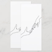 Menu Tiens ma main ! (Devant / Derrière)