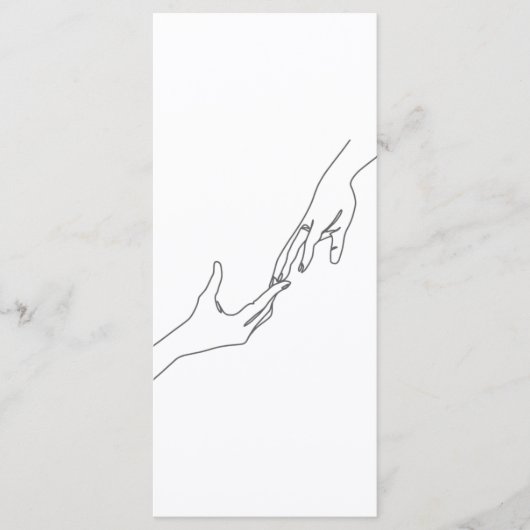 Menu Tiens ma main ! (Devant)