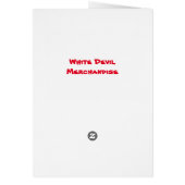 Menu Tiki vintage du milieu du siècle (Dos)