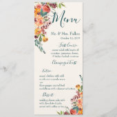 Menu Tomber amoureux (Devant)