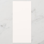 Menu Tourbillon minimaliste discrète (Dos)
