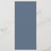 Menu Tourbillon minimaliste discrète (Dos)