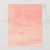 Menu tournesol pampas herbe dîner Mariage (Dos)