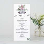 Menu Trendy Christmas Bell Party Elegant Holidays (Debout devant)