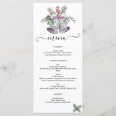 Menu Trendy Christmas Bell Party Elegant Holidays (Devant)