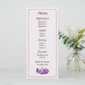 Menu Triple Orchidée (Debout devant)