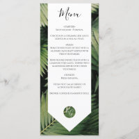 Tropical Palm Feuille Mariage de verdure