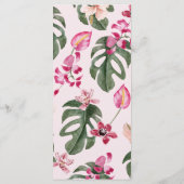 Menu Tropical Rose (Dos)