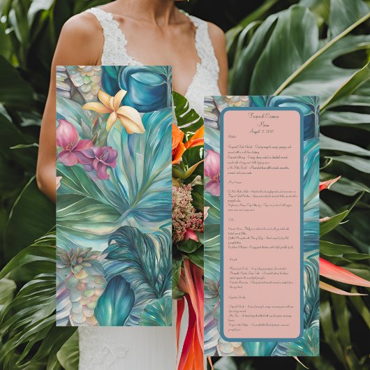 Menu Tropische essentie