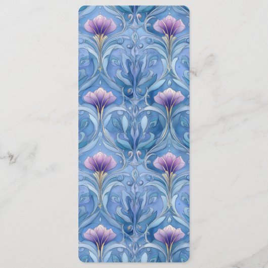 Menu Twilight Nouveau Wedding (Dos)