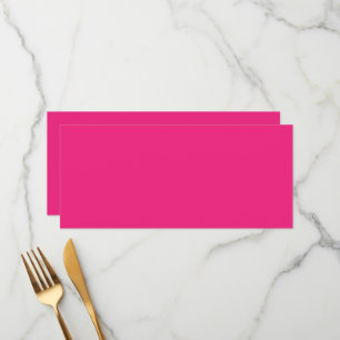 Menu un arrière - plan rose avec un noir