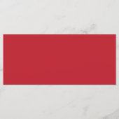 Menu un arrière - plan rouge avec un (Devant)