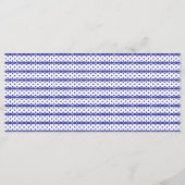 Menu Un ciel bleu vif avec des nuages blancs épars. (Dos)