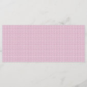 Menu un fond rose et blanc avec des lignes ondulées (Dos)