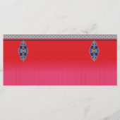 Menu un tableau d'une femme en robe rose (Devant)