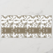 Menu une photo en noir et blanc d'un motif (Devant)