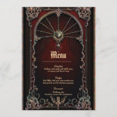 Menu Une touche de magie gothique (Devant)