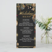 Menu Vakantiediner (Staand voorkant)