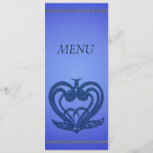 menu van het diner (Voorkant)