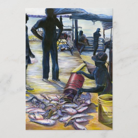 Menu van vandaag, Harbour Island, Bahama's (Voorkant)