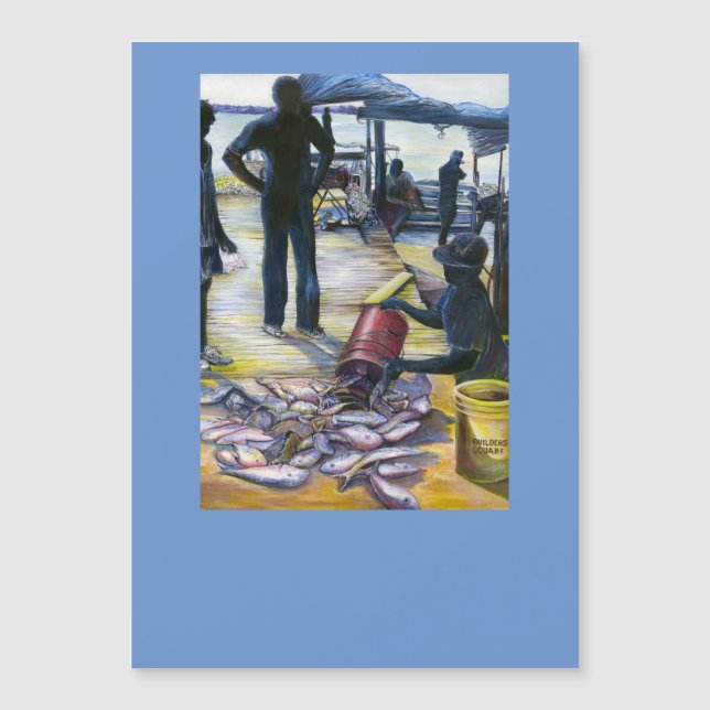 Menu van vandaag, Harbour Island, Bahama's (Voorkant)