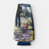 Menu van vandaag, Harbour Island, Bahama's Flesjeskoeler (Voorkant)