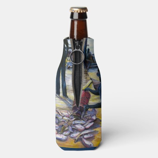 Menu van vandaag, Harbour Island, Bahama's Flesjeskoeler (Fles Achterkant)