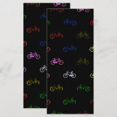 Menu Vélos colorés (Devant / Derrière)