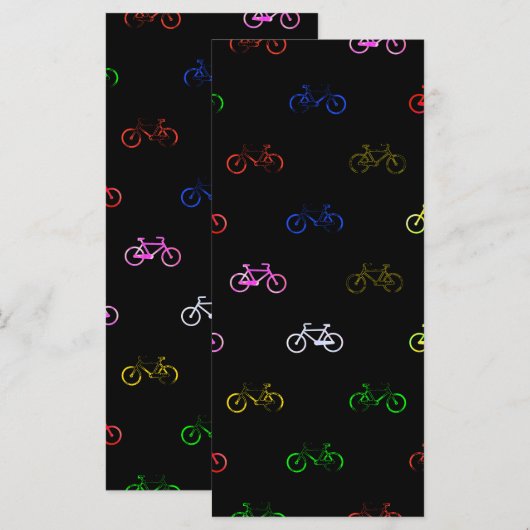 Menu Vélos colorés (Devant / Derrière)