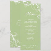 Menu Verdure de la rivière Filigree (Devant / Derrière)