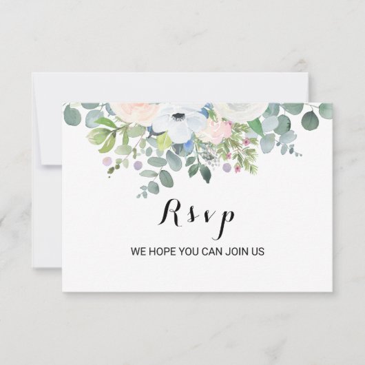 Menu Vert Eucalyptus tropical Choix (Devant)