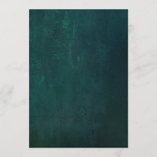 Menu Vert foncé vintage (Dos)