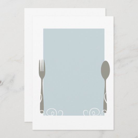 menu vide (Devant / Derrière)